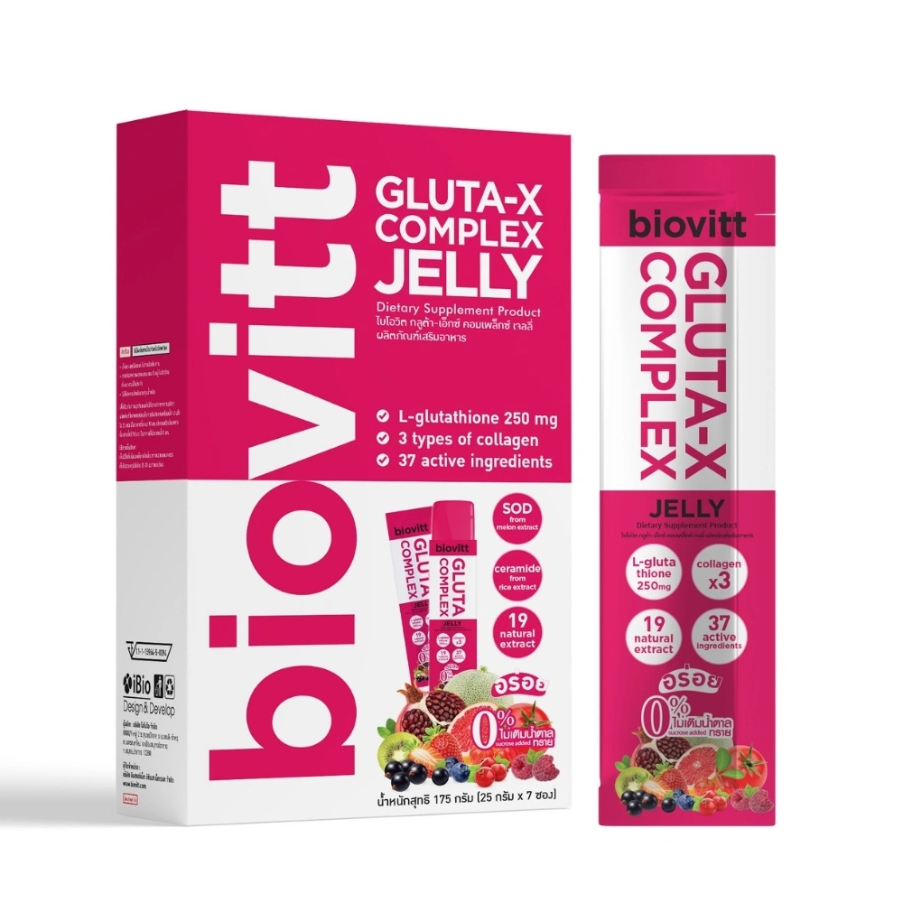 Biovitt Gluta-X Complex Jelly Dietary Supplement Product