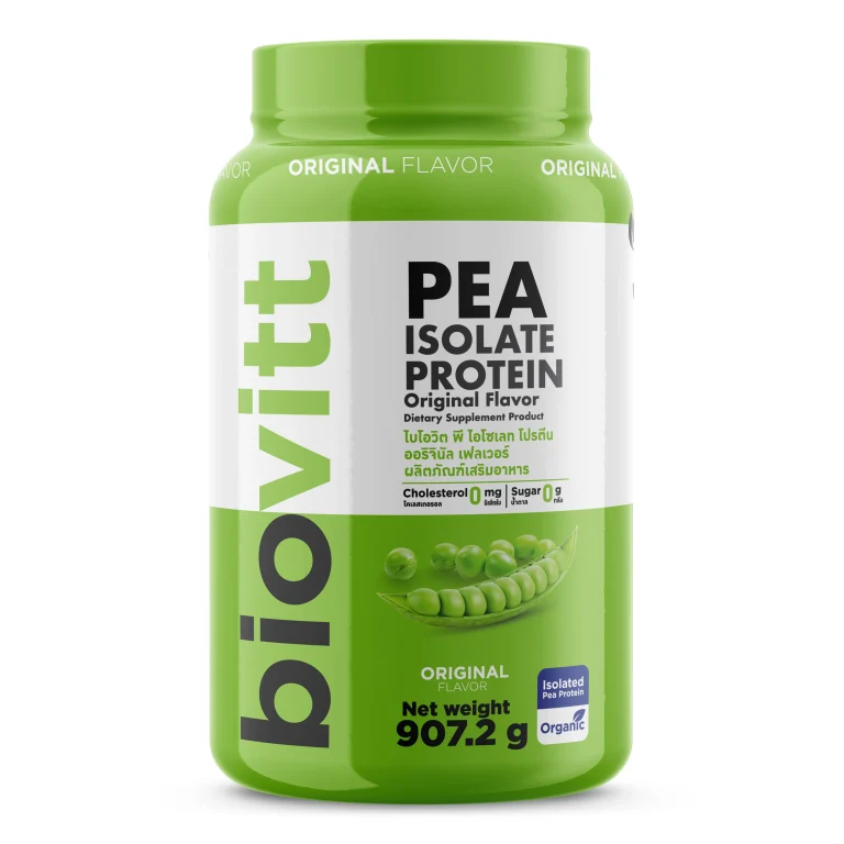 Biovitt Pea Isolate Protein Original Flavor Dietary Supplement Product
