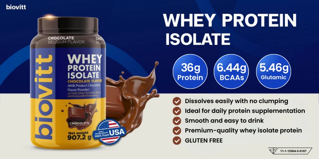 Biovitt Whey Protein Isolate Chocolate Flavor